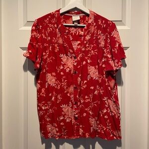 Knox Rose Short Sleeve Blouse